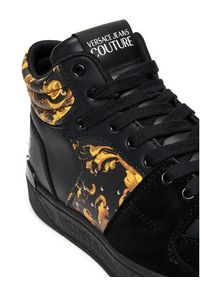 Versace Jeans Couture Sneakersy 79YA3SJ7 ZPB44 Czarny. Kolor: czarny. Materiał: materiał #4