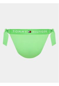 TOMMY HILFIGER - Tommy Hilfiger Dół od bikini UW0UW04497 Zielony. Kolor: zielony. Materiał: syntetyk