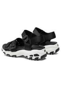 skechers - Skechers Sandały Fresh Catch 31514 /BLK Czarny. Kolor: czarny. Materiał: materiał #3