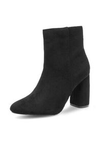 DeeZee Botki LS5079-08 Czarny. Kolor: czarny. Materiał: materiał #2