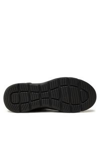 skechers - Skechers Botki 144198/BKGY Czarny. Kolor: czarny. Materiał: zamsz, skóra #6