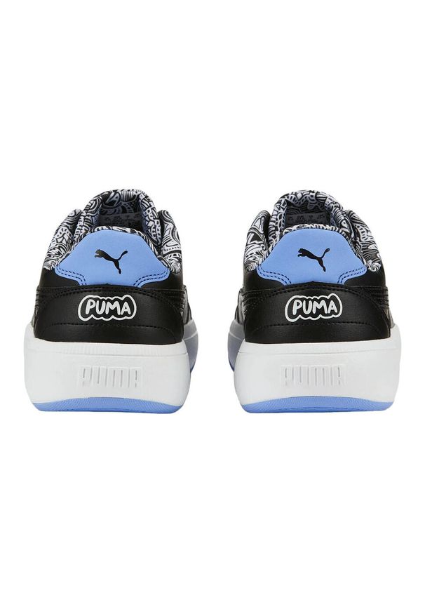 Puma - Damskie/Trampki Tori Me Happy. Okazja: na spacer. Kolor: czarny. Sport: turystyka piesza