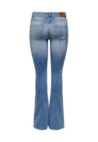 only - ONLY Jeansy Blush 15245444 Niebieski Flared Fit. Kolor: niebieski #7