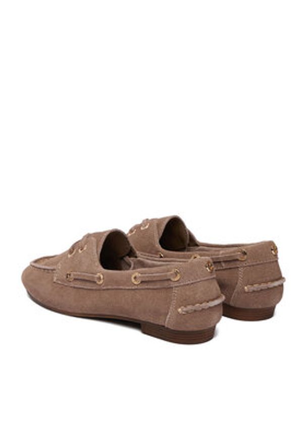 MEXX Mokasyny EO-HY62517-1 Beżowy. Kolor: beżowy. Materiał: skóra, zamsz