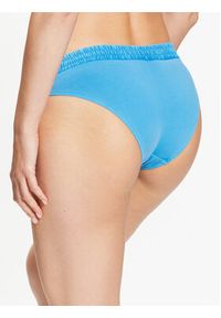 Calvin Klein Swimwear Dół od bikini KW0KW01990 Niebieski. Kolor: niebieski. Materiał: syntetyk #3