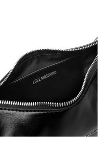 Love Moschino - LOVE MOSCHINO Torebka JC4390PP0NKP000A Czarny. Kolor: czarny. Materiał: skórzane