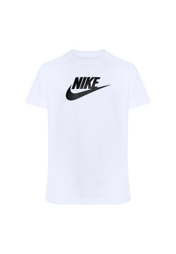 Koszulka dziecięca Nike Sportswear Futura. Kolor: biały