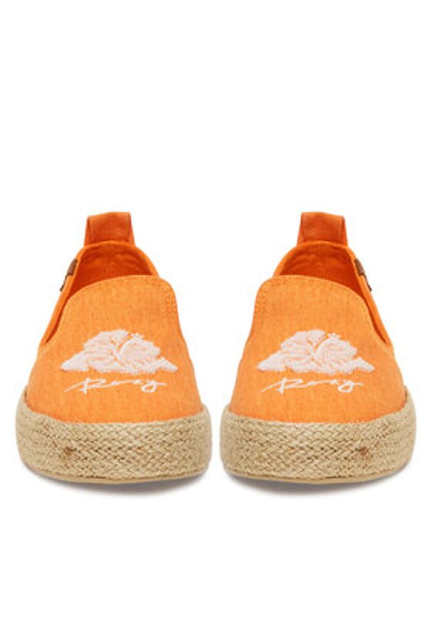 Roxy Espadryle CSS20547-02 Pomarańczowy. Kolor: pomarańczowy. Materiał: materiał