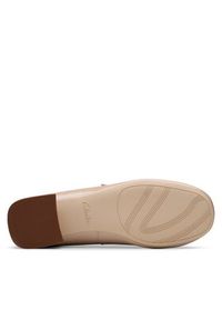 Clarks Półbuty 26181313 Beżowy. Kolor: beżowy. Materiał: skóra, lakier #4