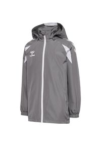 Bluza z kapturem dla dzieci Hummel Core 2.0. Typ kołnierza: kaptur. Kolor: szary, wielokolorowy, biały #1