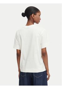 BOSS T-Shirt Elpha 50567045 Beżowy Regular Fit. Kolor: beżowy. Materiał: bawełna #4