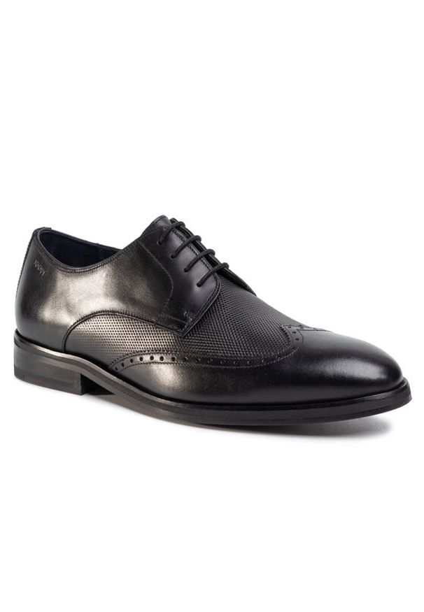 JOOP! Półbuty Kleitos 4140004393 Czarny. Kolor: czarny. Materiał: skóra