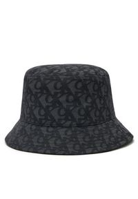 Calvin Klein Jeans Kapelusz Logo Jacquard Bucket Hat LV04K5059G Czarny. Kolor: czarny. Materiał: poliester, materiał