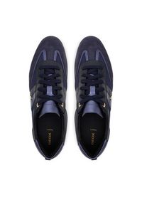 Geox Sneakersy D Myria B D5568B 01422 C4002 Granatowy. Kolor: niebieski. Materiał: skóra, zamsz #2