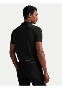 Polo Ralph Lauren Polo 710941439040 Czarny Custom Slim Fit. Typ kołnierza: polo. Kolor: czarny. Materiał: bawełna #2