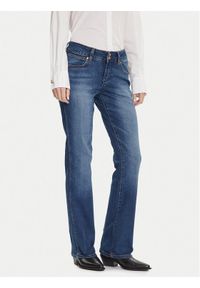 Wrangler Jeansy Bold 112371207 Granatowy Bootcut Fit. Kolor: niebieski