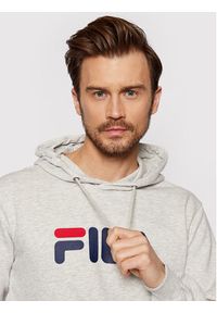 Fila Bluza Unisex Barumini FAU0068 Szary Regular Fit. Kolor: szary. Materiał: bawełna