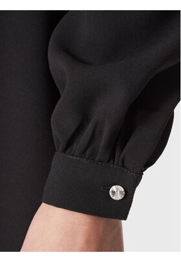 Liu Jo Sukienka codzienna WF2337 T4229 Czarny Regular Fit. Okazja: na co dzień. Kolor: czarny. Materiał: syntetyk. Typ sukienki: proste. Styl: casual