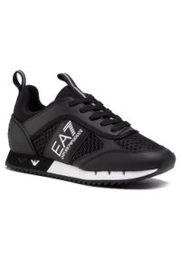 Sneakersy EA7 Emporio Armani X8X027 XK050 A120 Black/White. Kolor: czarny. Materiał: materiał #1