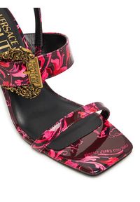 Versace Jeans Couture Sandały 79VA3S71 Różowy. Kolor: różowy. Materiał: skóra #4