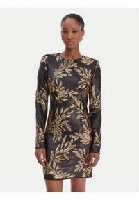 Marciano Guess Sukienka koktajlowa 6RGK01 6358A Czarny Slim Fit. Kolor: czarny. Materiał: syntetyk. Styl: wizytowy #1