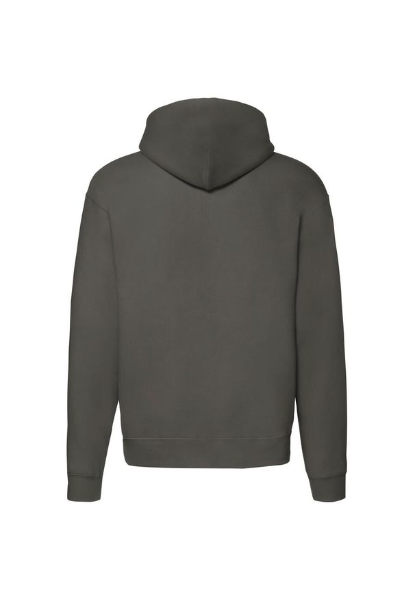 FRUIT OF THE LOOM - Kurtka Z Kapturem Premium Dla Dorosłych Unisex. Typ kołnierza: kaptur. Kolor: wielokolorowy, szary, brązowy