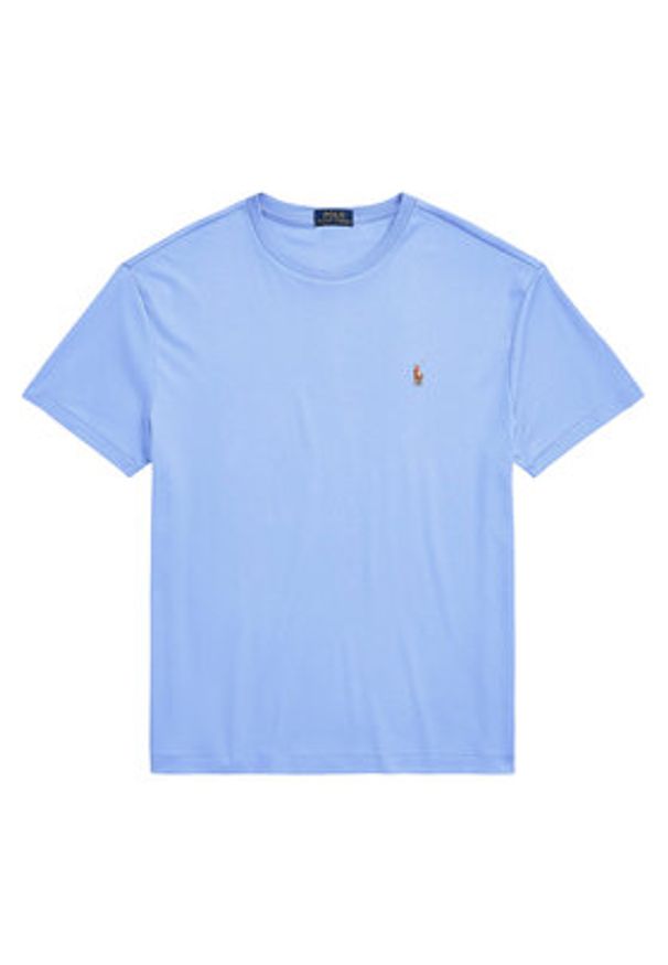 Polo Ralph Lauren T-Shirt 710740727091 Niebieski. Typ kołnierza: polo. Kolor: niebieski. Materiał: bawełna