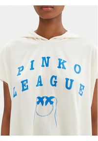 Pinko - PINKO Bluzka Belinda 104875 A2HL Écru Regular Fit. Materiał: wiskoza #3