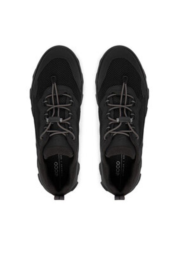 ecco - ECCO Sneakersy Mx W 82026351052 Czarny. Kolor: czarny. Materiał: materiał