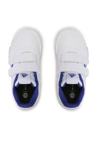 Adidas - adidas Sneakersy Tensaur Sport Training Hook and Loop Shoes H06307 Biały. Kolor: biały. Materiał: syntetyk #3