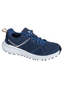 columbia - Buty do chodzenia damskie Columbia Novo Trail. Zapięcie: sznurówki. Kolor: niebieski. Materiał: guma, materiał, syntetyk. Szerokość cholewki: normalna. Sport: turystyka piesza