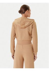 Guess Bluza V5YQ06 KBSL2 Brązowy Regular Fit. Kolor: brązowy. Materiał: syntetyk