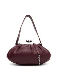Weekend Max Mara Torebka Cubico 2525516194600 Fioletowy. Kolor: fioletowy. Materiał: skórzane