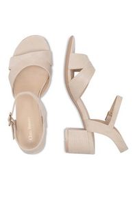 Clara Barson Sandały WS5695-01 Beżowy. Kolor: beżowy. Materiał: materiał #3