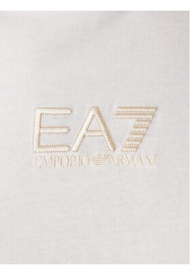 EA7 Emporio Armani Tank top 7M001405 AF22264 U0004 Écru Regular Fit. Materiał: bawełna