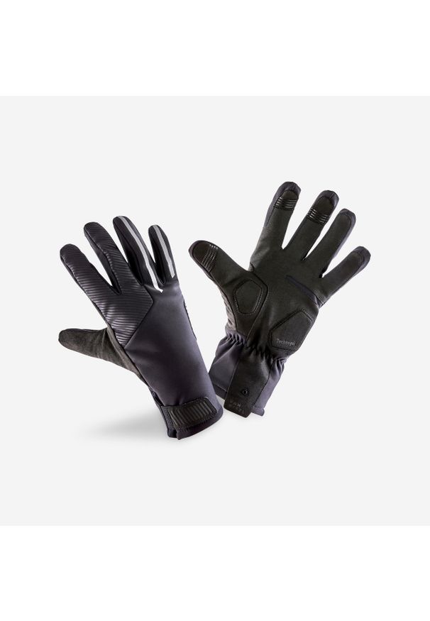 VAN RYSEL - Rękawiczki 900 zimowe. Kolor: czarny. Materiał: materiał. Sezon: zima. Sport: kolarstwo