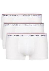 TOMMY HILFIGER - Tommy Hilfiger Komplet 3 par bokserek 3P Lr Trunk 1U87903841 Biały. Kolor: biały. Materiał: bawełna #1