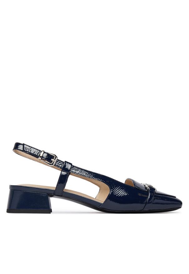 Czółenka Caprice. Kolor: niebieski