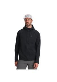 Bluza męska Spyder Gridweb Hoodie. Kolor: czarny. Sezon: zima. Sport: narciarstwo