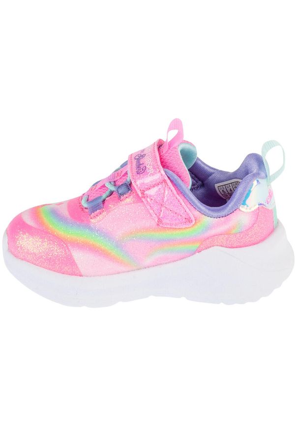 skechers - Buty sportowe Sneakersy dziewczęce, Unicorn Chaser. Kolor: różowy. Sport: turystyka piesza