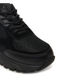 Calvin Klein Jeans Sneakersy Hike Runner Mesh Mix Ck YW0YW01994 Czarny. Kolor: czarny. Materiał: skóra #3