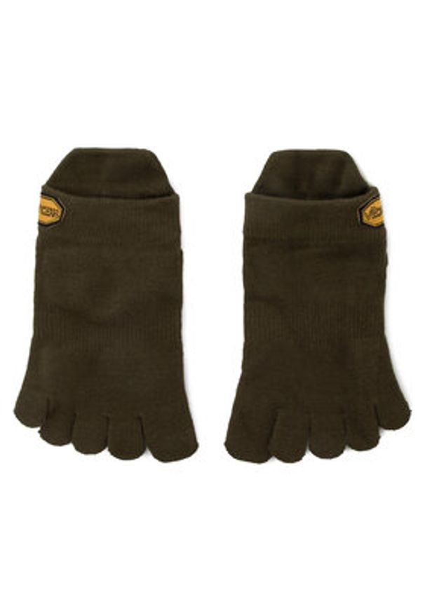 Vibram Fivefingers Skarpety krótkie Athletic No Show S18N01 Zielony. Kolor: zielony. Materiał: materiał