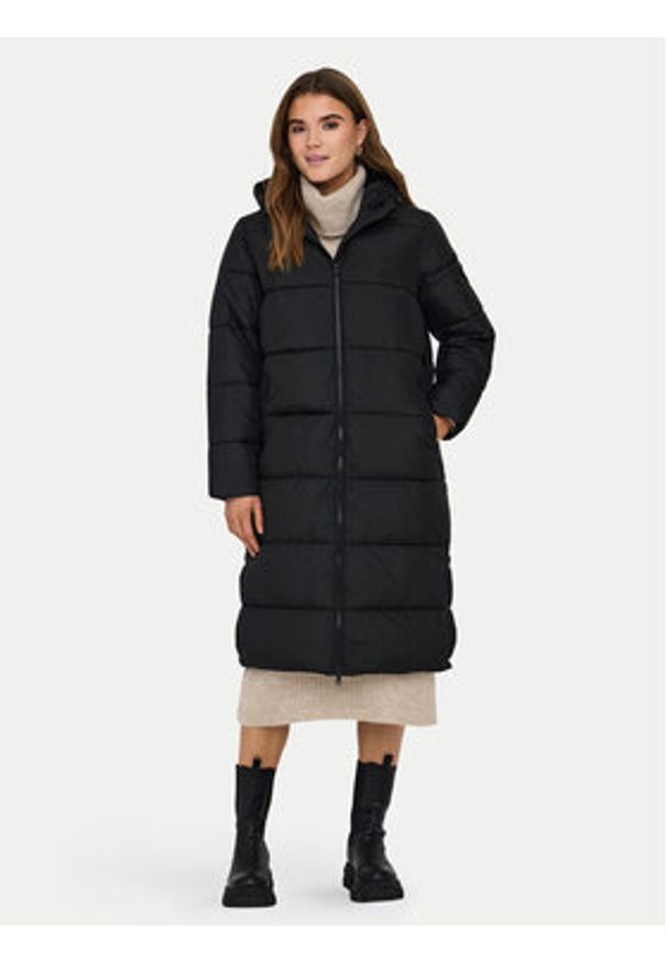 only - ONLY Kurtka zimowa Montana 15226559 Czarny Relaxed Fit. Kolor: czarny. Materiał: syntetyk. Sezon: zima