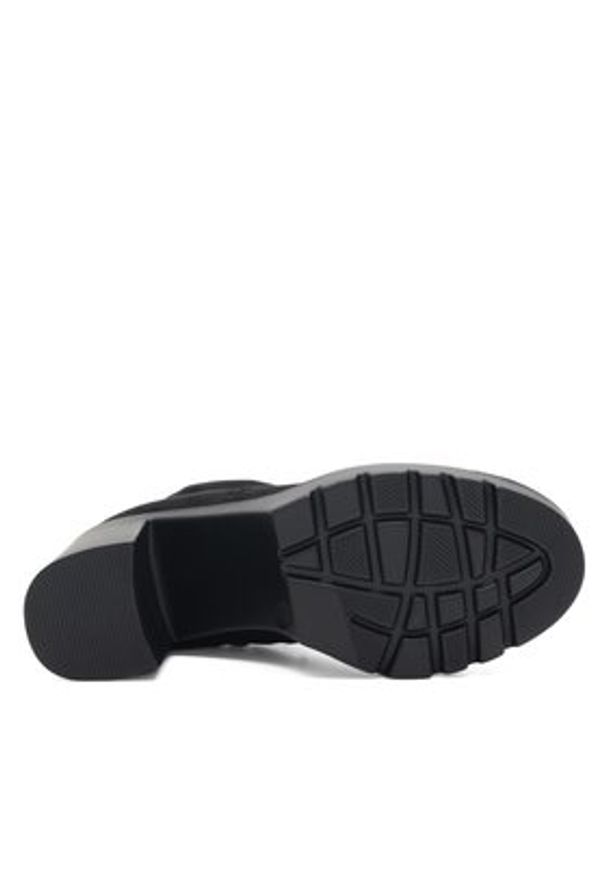 DeeZee Botki VANESSA WS057-05 Czarny. Kolor: czarny. Materiał: materiał