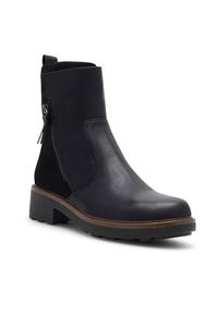 Clara Barson Botki WS5658-07 Czarny. Kolor: czarny. Materiał: materiał #7