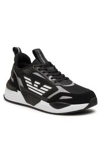 EA7 Emporio Armani Sneakersy X8X070 XK165 N629 Czarny. Kolor: czarny. Materiał: skóra #3