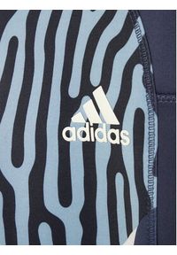 Adidas - adidas Legginsy HD1820 Kolorowy Slim Fit. Materiał: syntetyk. Wzór: kolorowy