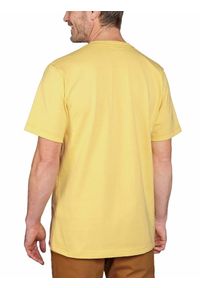 Koszulka męska T-shirt Carhartt Heavyweight. Kolor: żółty