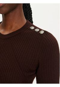 Pinko Sweter Costina 104020 A15S Brązowy Slim Fit. Kolor: brązowy. Materiał: syntetyk #2