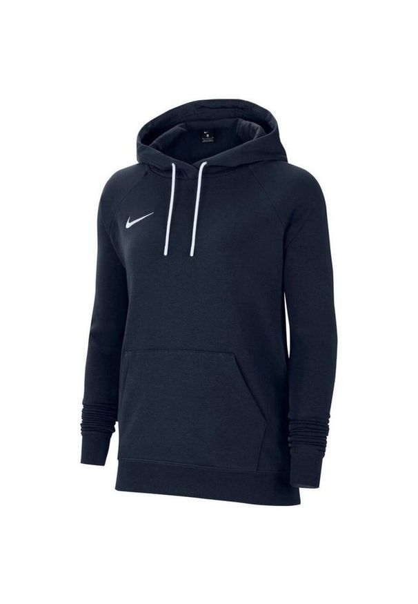 Nike - Damska Bluza Z Kapturem Park 20 Raglan. Typ kołnierza: kaptur. Kolor: niebieski. Długość rękawa: raglanowy rękaw